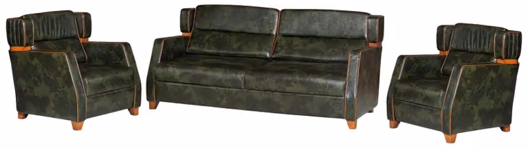 Polstergruppe Sitzensemble Sofagarnitur Couch Set Gruppe Sitzkombination 2+1+1