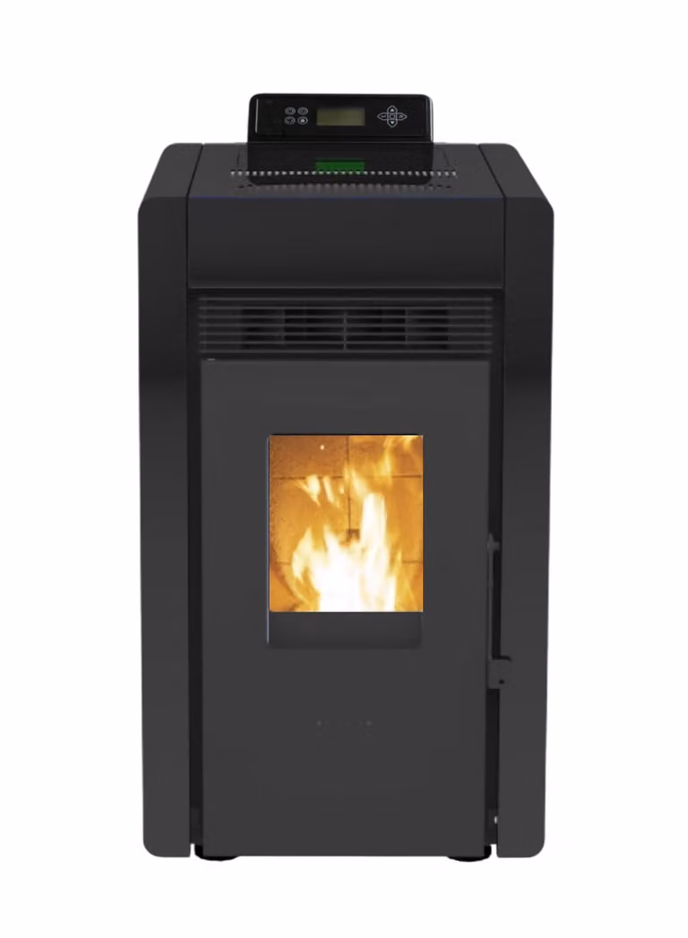Stufa a pellet SCHENGER HLP3402 Nero A++ 5,5kW Completamente automatica+WIFI+Modalità Eco