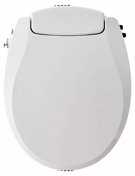 Copertura per bidet con funzione WC, pressione dell'acqua regolabile, facile installazione, forma a "O"