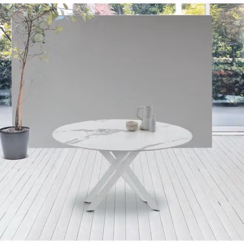 Tavolo allungabile con piano girevole semiautomatico Ciclone Promo Target Point