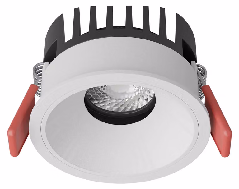 ARELUX XZEN REC. Faretti a incasso, tecnologia DALI, 10W, 220-240V AC, indice di resa cromatica (CRI) 90, angolo di emissione 36°, temperatura di colore 2700K