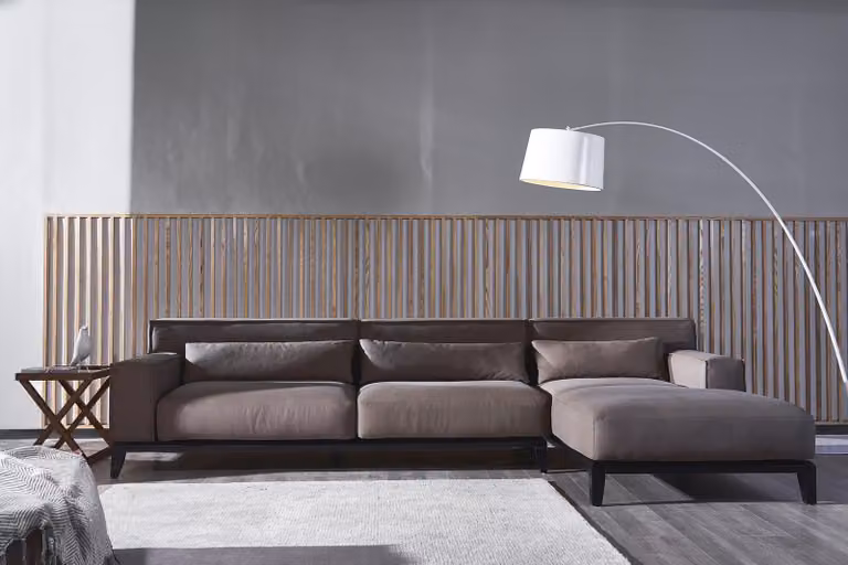 Garnitur Italien Sofa Leder Eck Couch Sitz Landschaft L-Form Luxus Wohn Polster