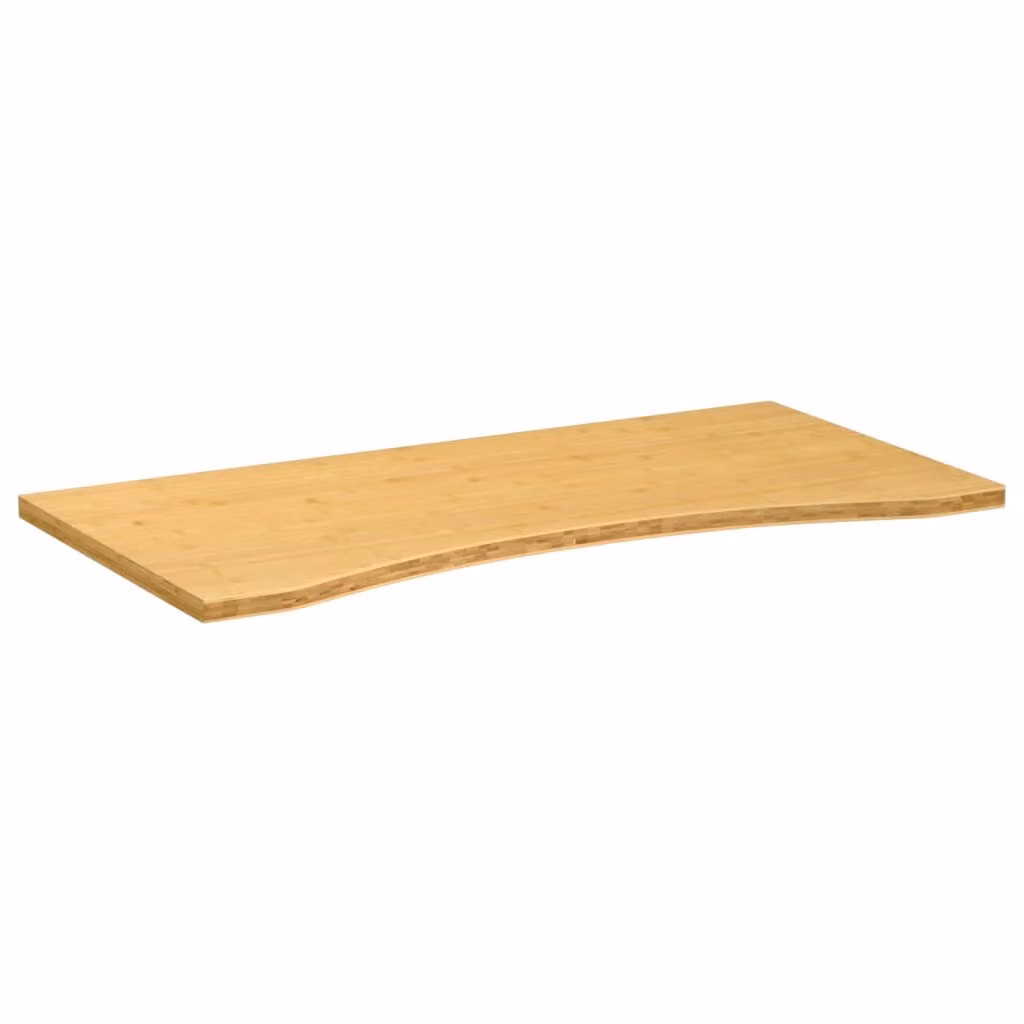 vidaXL Piano di lavoro 110x55x2,5 cm in bambù