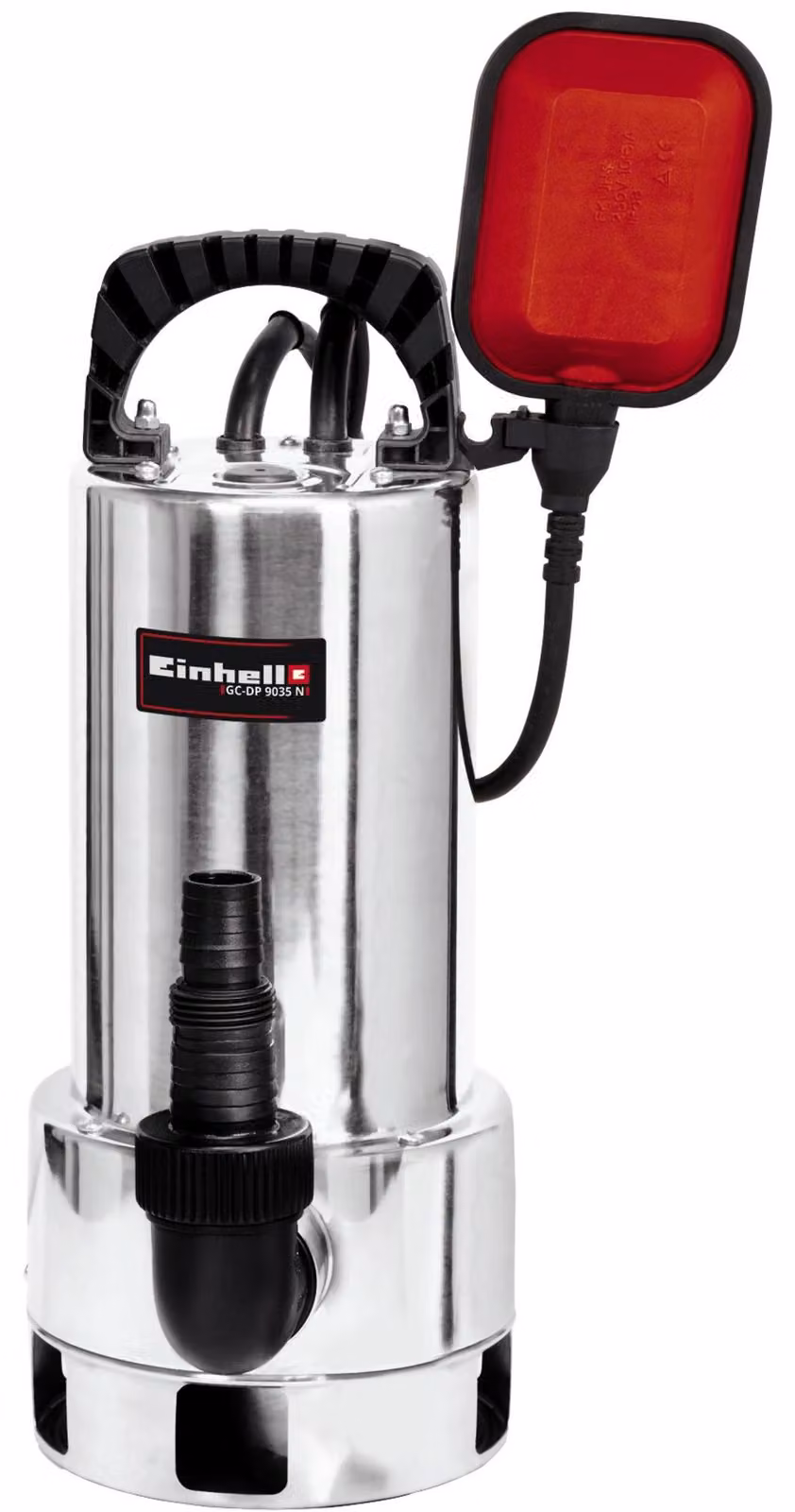 Pompa per acque reflue Einhell GC-DP 9035 N, portata massima 18000 l/h, potenza 900 W, prevalenza massima 9 m