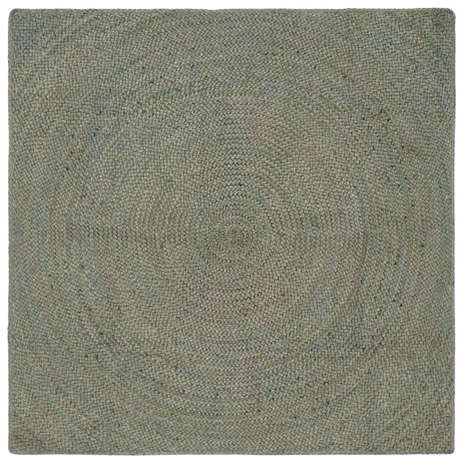 Tappeto in juta vidaXL verde oliva L/P: 160 x 160 cm
