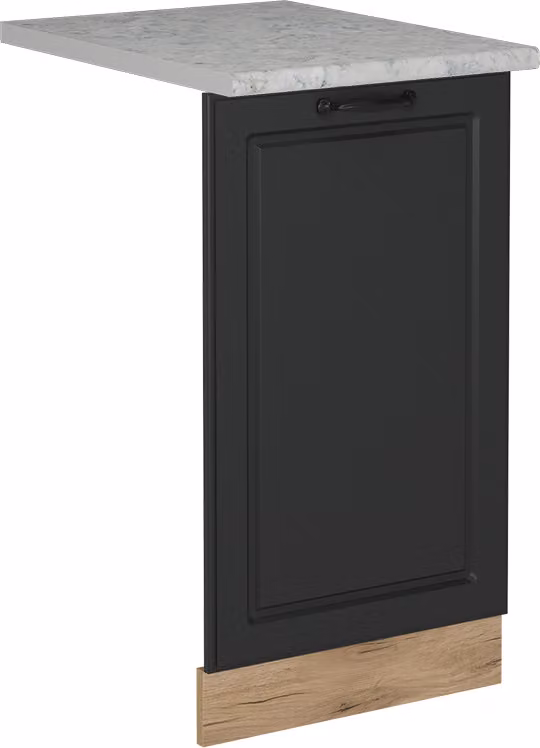Pannello frontale della lavastoviglie Vicco R-Line Antracite rustico 45 cm , PL Marmo, Model 55144