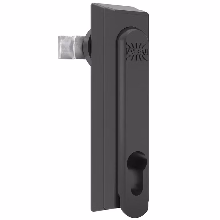 Leva girevole ABN con logo, senza inserto di chiusura, per alloggiamento R (set da 10 pezzi) ABNRY10120N10