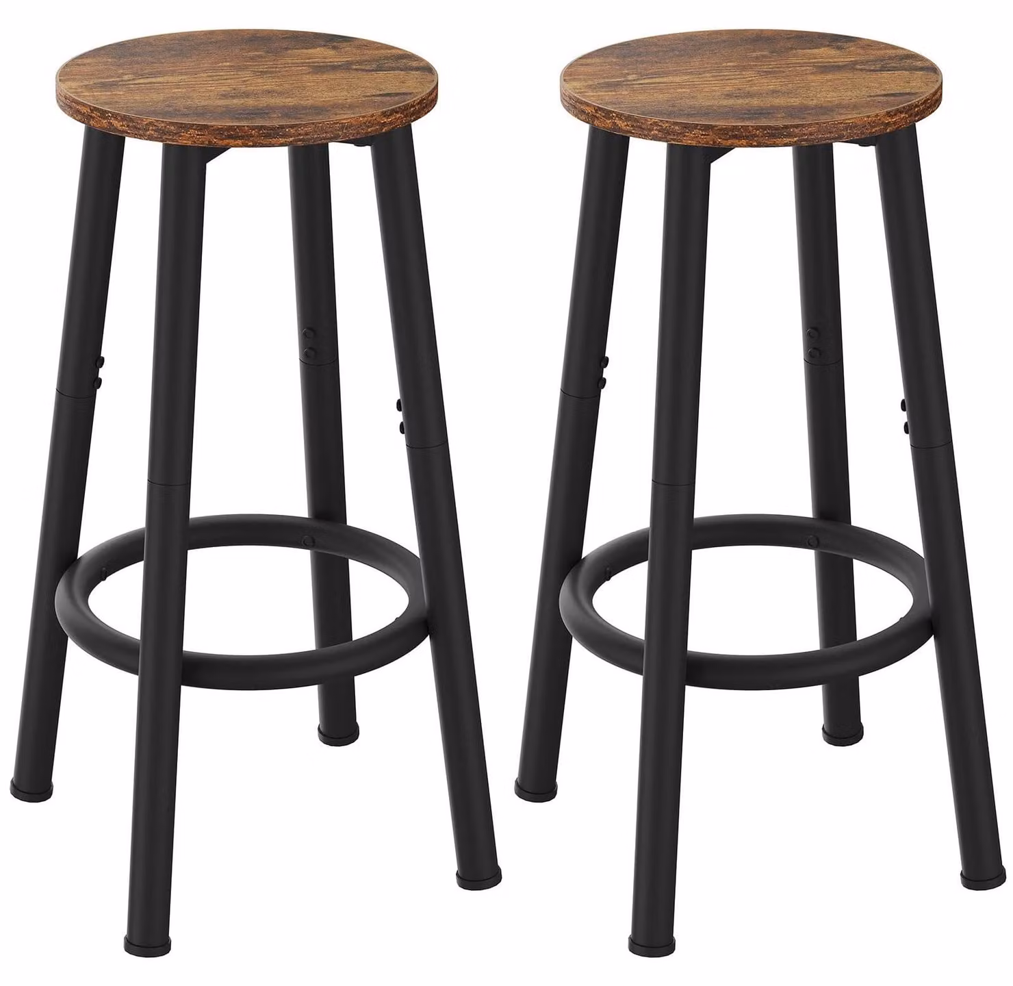 Solidchoice - Set di 2 sgabelli per cucina o sala da pranzo