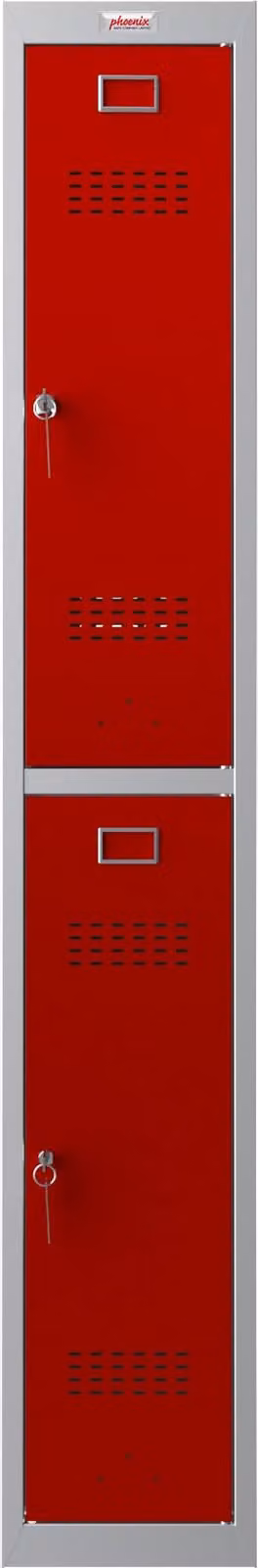 Phoenix Safe Spind PL1230GRK rot (Speditionsversand)