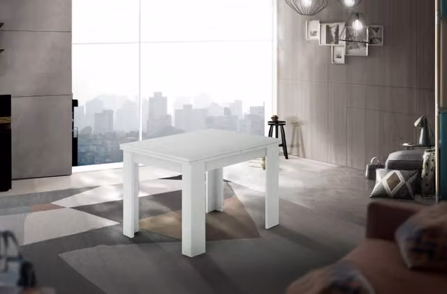 Tavolo allungabile Jesi – 90/180x75x90 – Larice Bianco