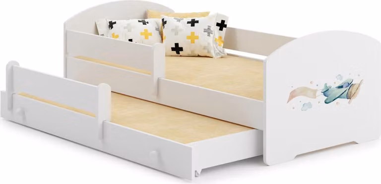Letto matrimoniale Luk 160x80 - Aereo