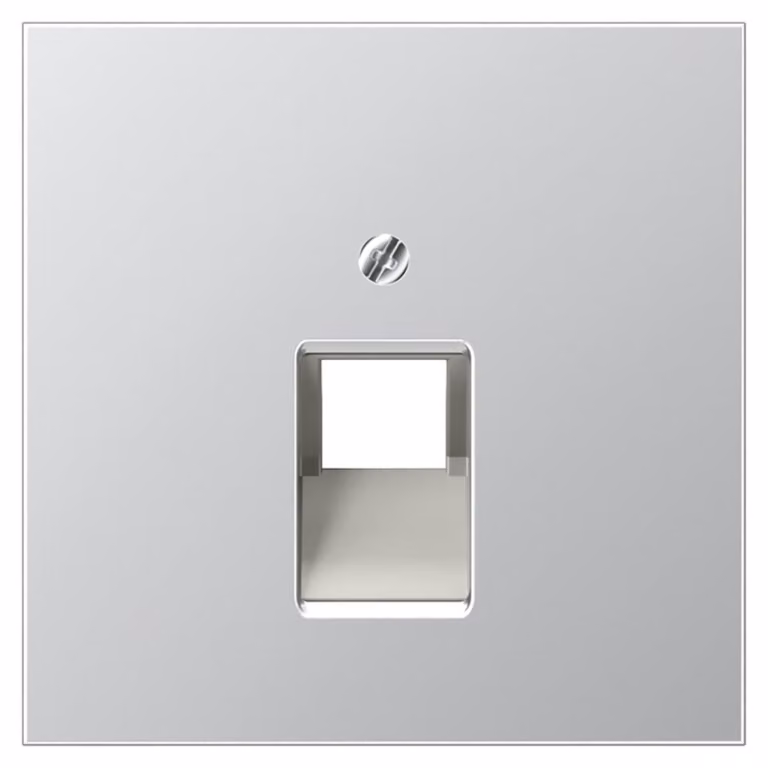Coperchio in alluminio Jung per presa IAE/UAE AL 2969-1 UA