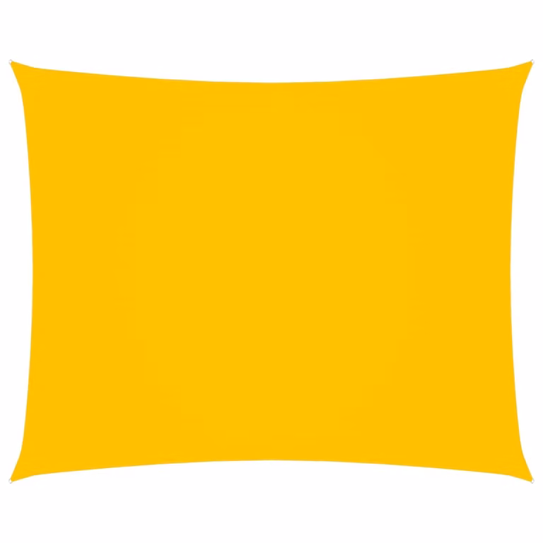 The Living Store Tenda da sole in tessuto Oxford rettangolare 3,5x4,5 m Giallo