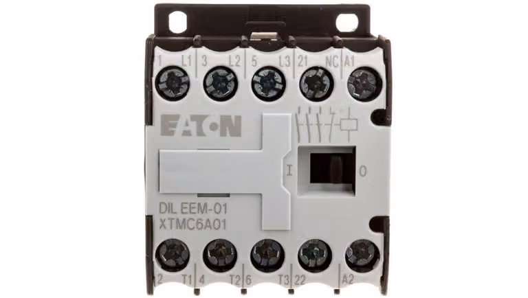 Contattore di potenza 6A 3P 24V AC 0Z 1R DILEEM-01(24V50/60HZ) 051621