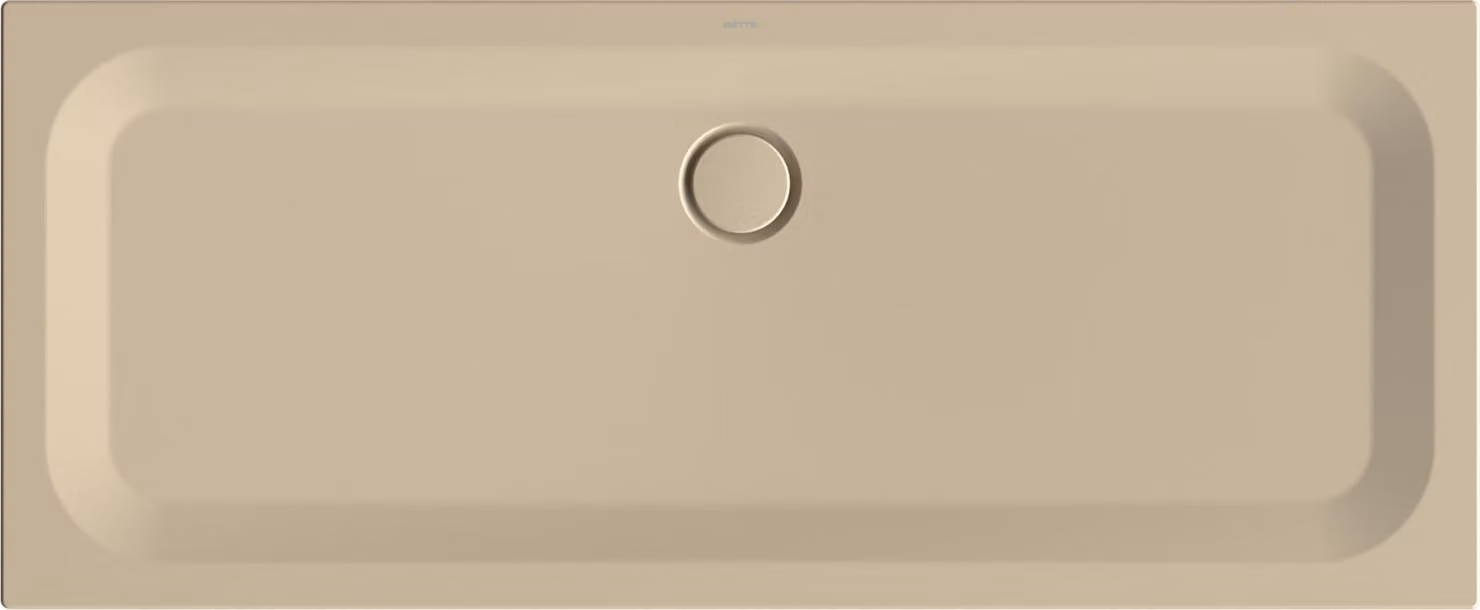 BetteUltra receveur de douche rectangulaire avec support de baignoire minimum, 1700x700x35mm, 5992-424T1, 5992-424T1