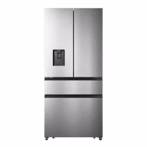 Hisense Frigorifero Americano French Door RF540N4WIE, Capacità 480 l, No Frost, Colore Silver, L 79,4 cm x P 70,6 cm x H 181,7 cm, Classe E – 2