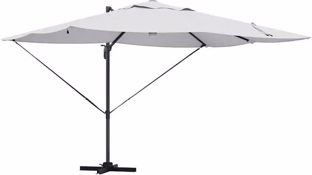 Ombrello | Parasolne Sabbia 351 x 250 x 253 cm Poliestere e Alluminio