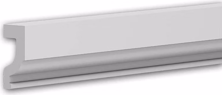 Profhome 651391 Modanatura per pareti Modanatura per fregio Modanatura decorativa Modanatura per stucco 2 m