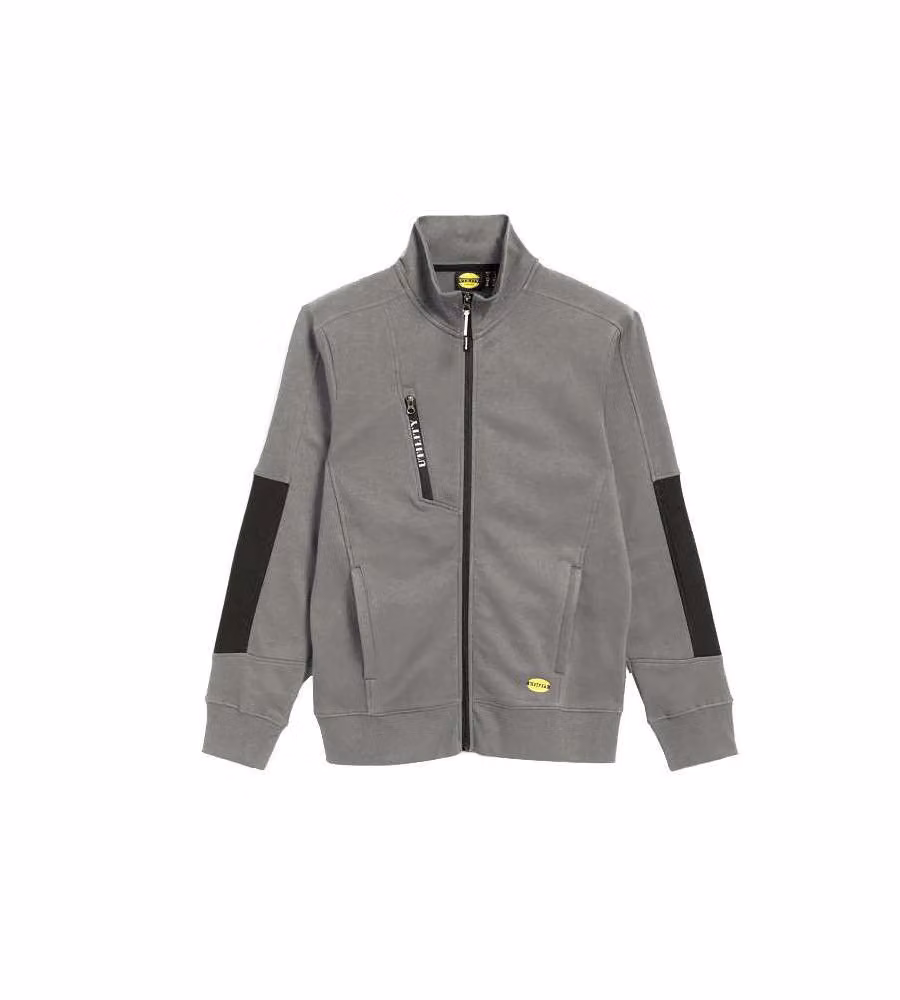 Felpa Sweatshirt Fz Grigia Xxl Litework Diadora