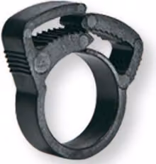 Anello stringitubo Claber Nero, confezione da 10 pezzi