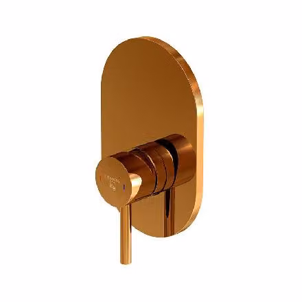 Steinberg Série 100 Mélangeur bain/douche, set de finition, encastré, un consommateur, 10022433RG, 10022433RG
