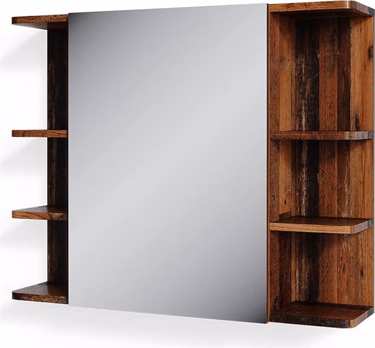 Specchio contenitore bagno Vicco Fynn Oldstyle 79.6 x 64 cm, Model 36621