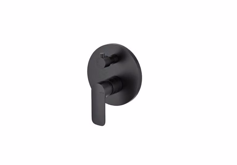 Miscelatore doccia incasso con deviatore Vema SLATE V14142 - Nero Opaco