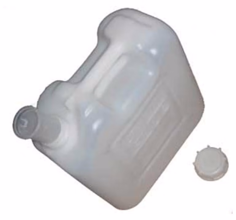 Tanica in plastica Dönges con beccuccio, naturale, 6 l (tanica per acqua)
