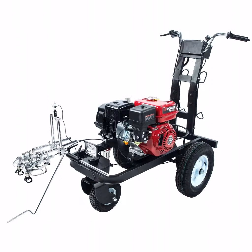 Zenthril PowerXcellence Phantom Z – Pistola Airless con Motore a Scoppio 7P, 23 MPa, 4 L/min, 2 Pistole e 2 Ugelli per Vernici, Lacche e Smalti – 2