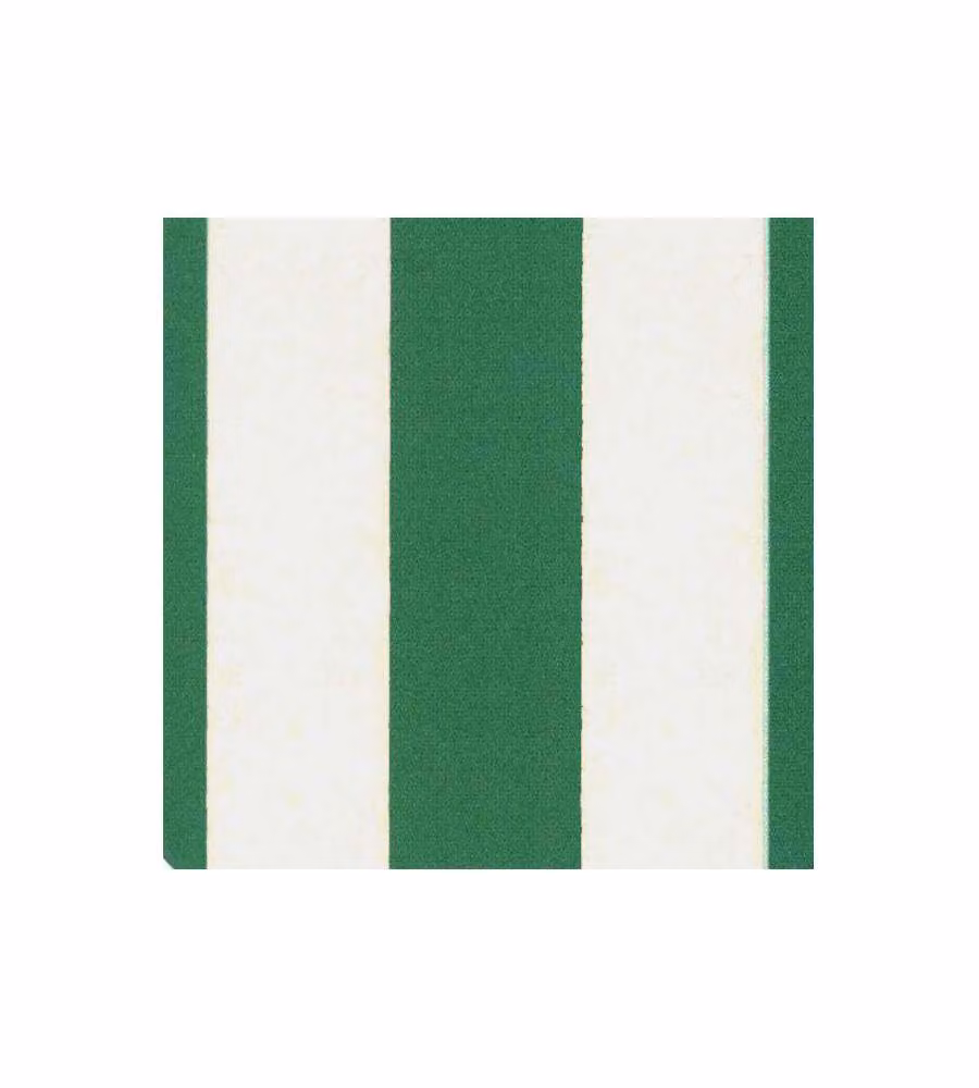 Tendasole in poliestere righe verdi 145 x 250 cm