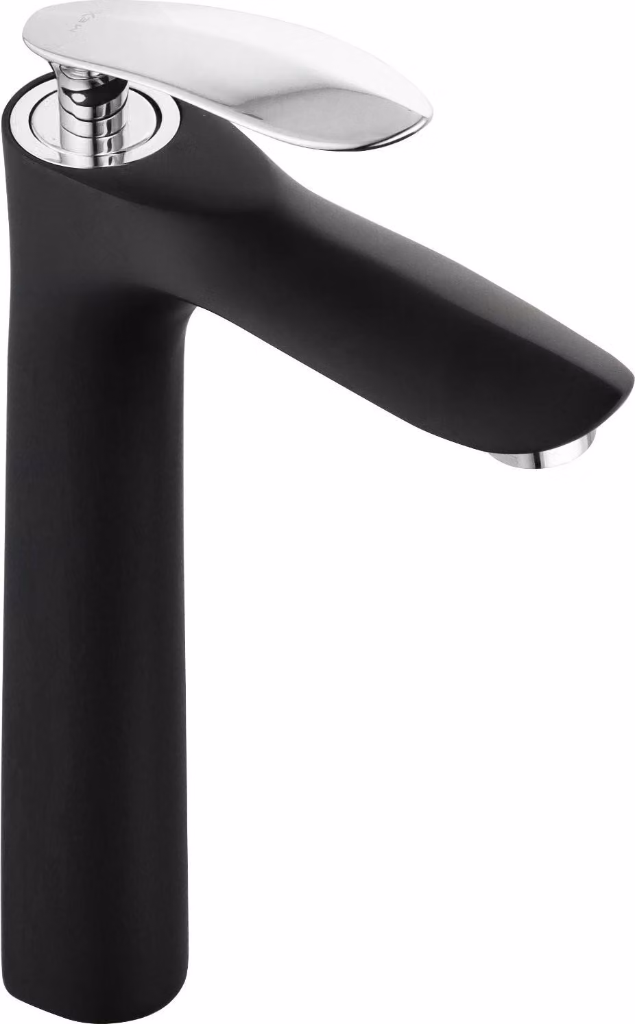 Mexen Lily batteria lavabo alta, nero/cromo - 73610-17