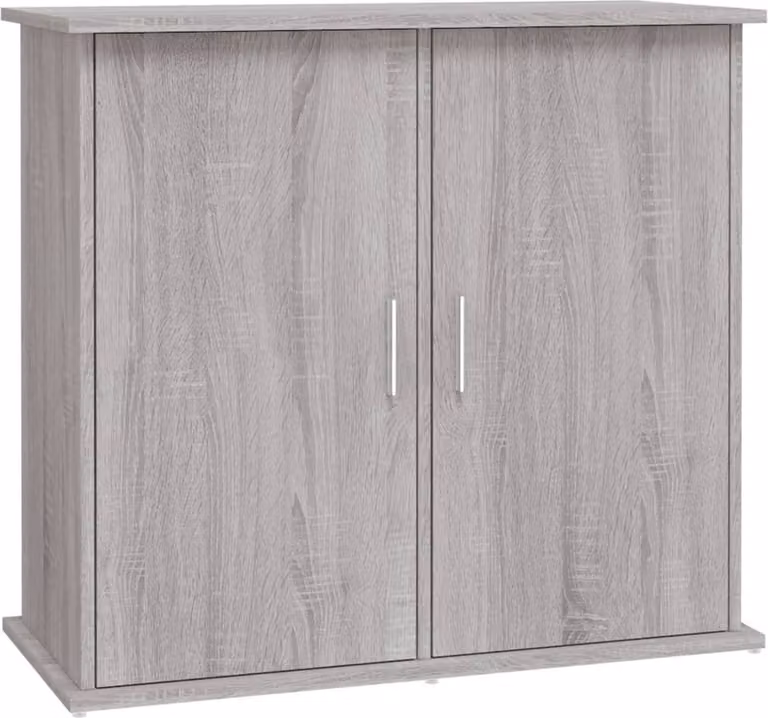 Supporto Acquario 81x36x73cm in Legno Multistrato Grigio Sonoma