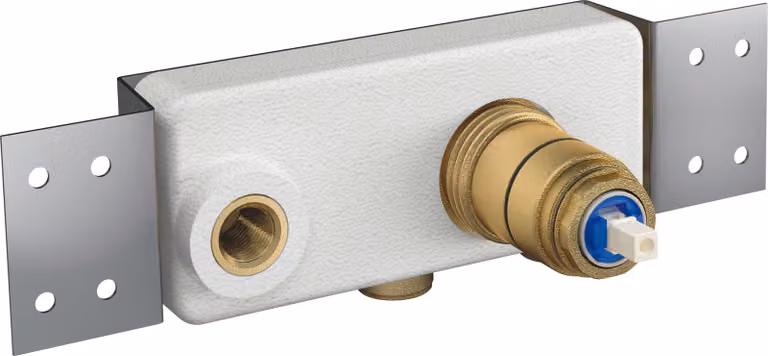 Corps de base encastré Duravit pour mitigeur de lavabo à levier unique, GK1900002000, GK1900002000