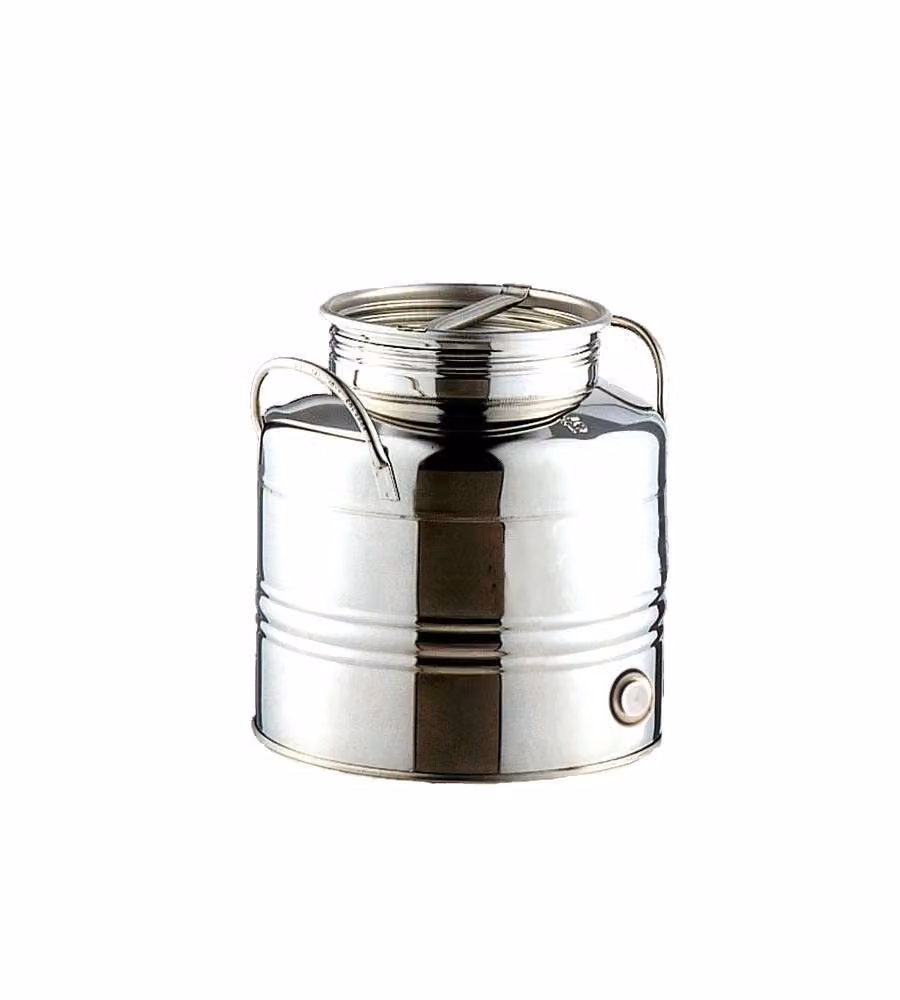 Fusto per alimenti Machieraldo in acciaio inox color argento, 30 l