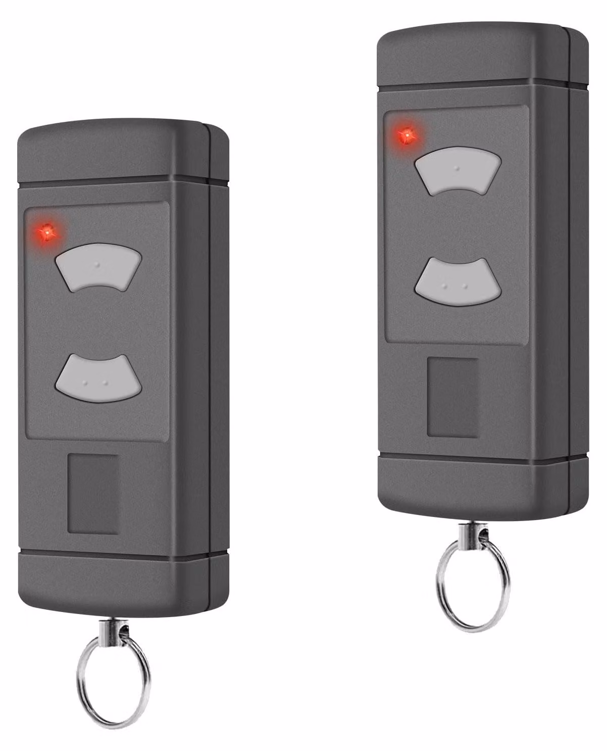 Telecomando per l'apertura di garage, confezione da 3 pezzi, frequenza 868,3 MHz, codifica fissa, tasti blu, ideale per l'uso quotidiano