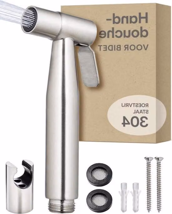 Doccetta bidet - doccia intima per l'igiene - incl. 2 guarnizioni