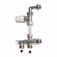 Raccordo monotubo Thermo a gomito 1/2