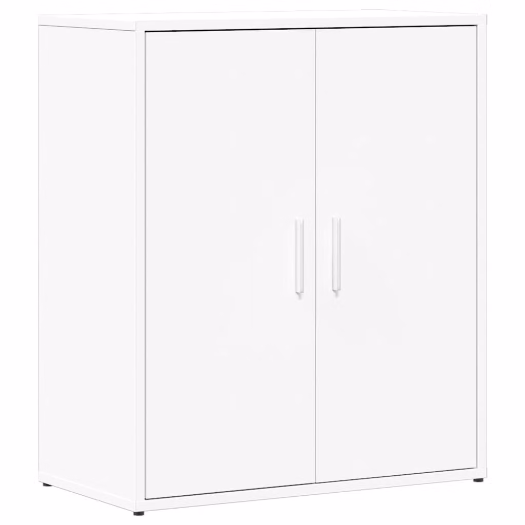 Credenza Bianco 60x31x70 cm in Legno Multistrato