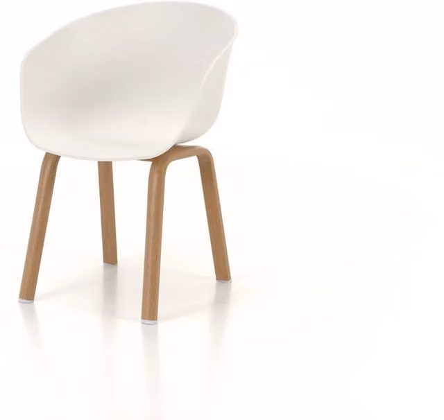 Set 4 Sedie OAKLAND white