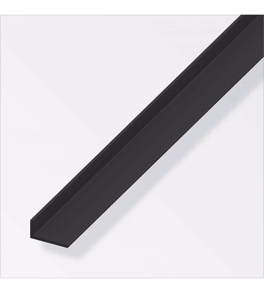 Angololare   20X10X1 Pvc Nero 1Metro