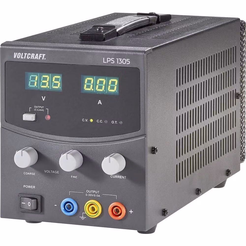 VOLTCRAFT Alimentatore da laboratorio, regolabile LPS1305 0 - 30 V/DC 0 - 5 A 150 W Numero di uscite 1 x (LPS1305)
