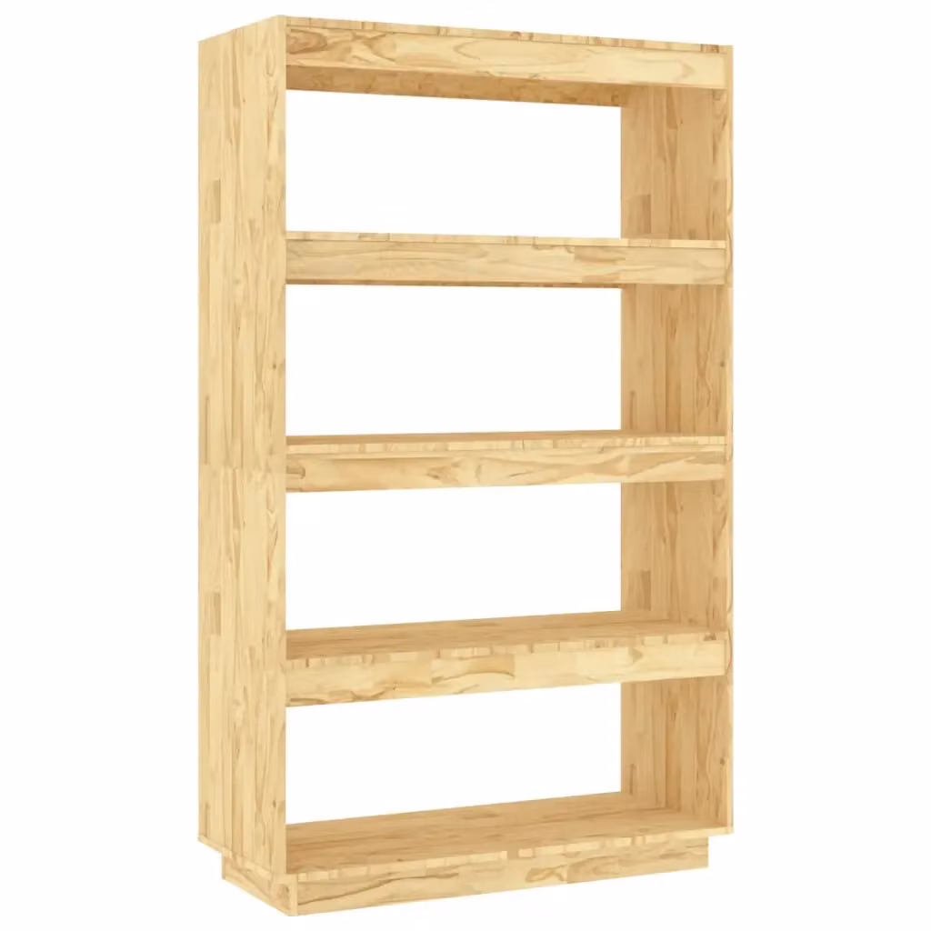 Libreria divisorio Design Mania in legno massello di pino beige L: 80 cm, P: 35 cm, H: 135 cm – 2
