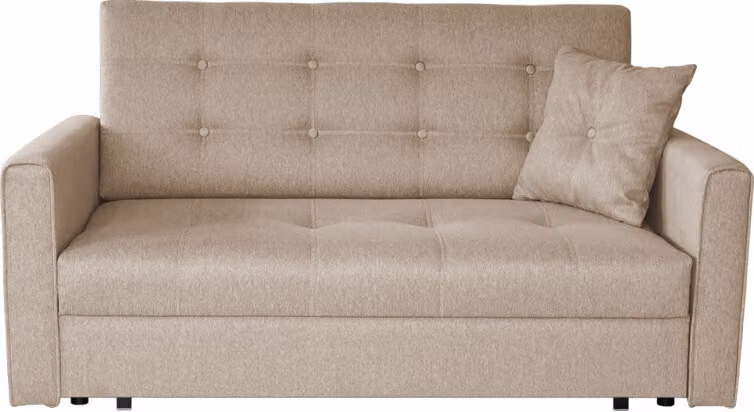 MIRJAN24 Divano letto Viva Lux III, divano imbottito a tre posti, divano del produttore, con funzione letto e contenitore (Tatum 275)