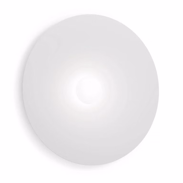 Wever & Ducré Lighting Applique da parete Clea 3.0, dimmerabile, Bianco / Opale, Soggiorno / Sala da pranzo, Alluminio, Applique