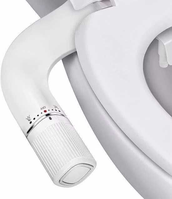 Ibenzoa® Accessorio per bidet non elettrico con doppio getto e design ultrasottile