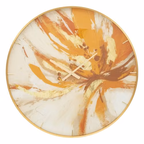 Orologi OROLOGIO GLASS TOPLY CM Ø 80X5 Mauro Ferretti