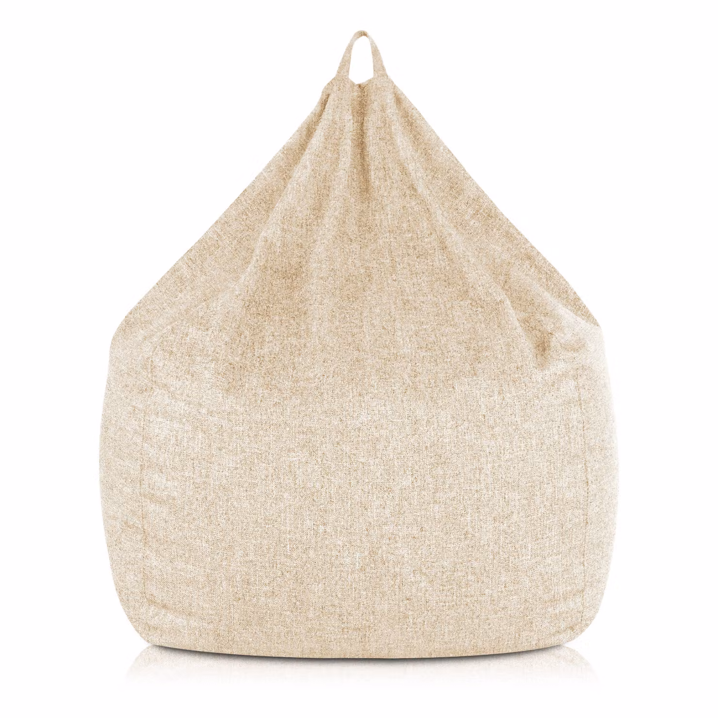 Poltrona sacco Pouf Piuma Beige S