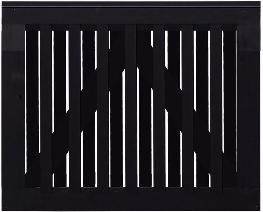 Plus Tor Nagano 100 x 80 cm RAL 9005 Nero