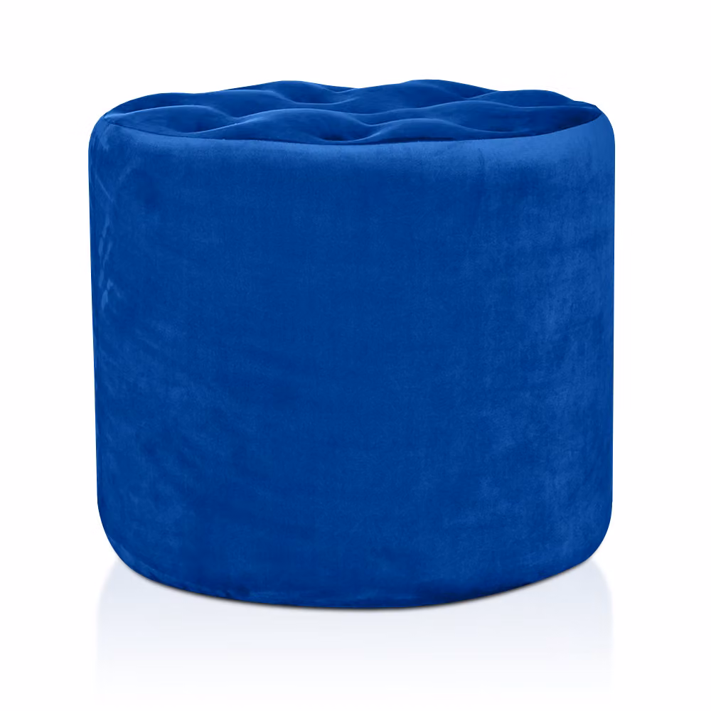 Pouf Diamante 50 cm Blu
