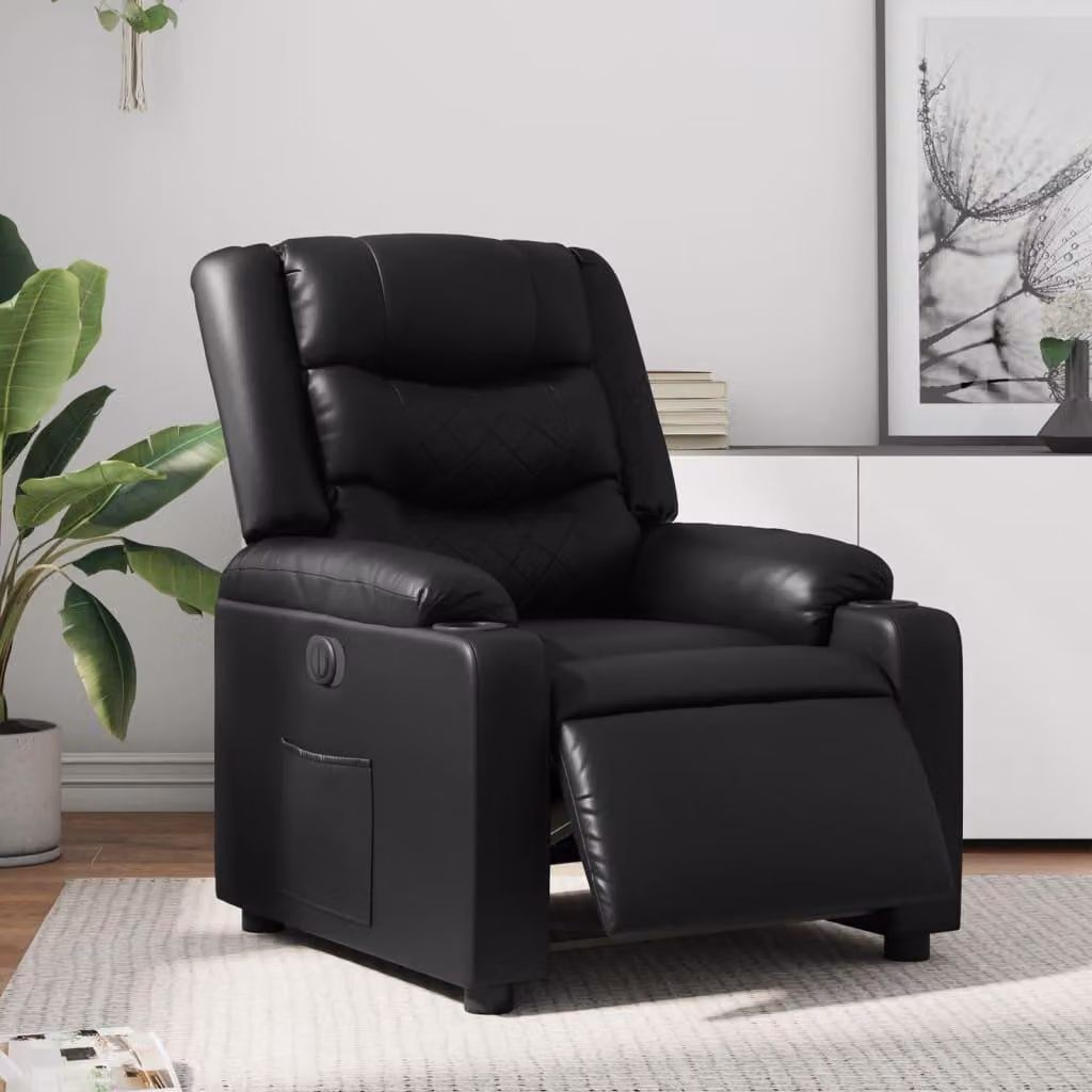 Poltrona elettrica reclinabile - Poltrona relax - Sedia regolabile elettricamente - Poltrona lounge elettrica
